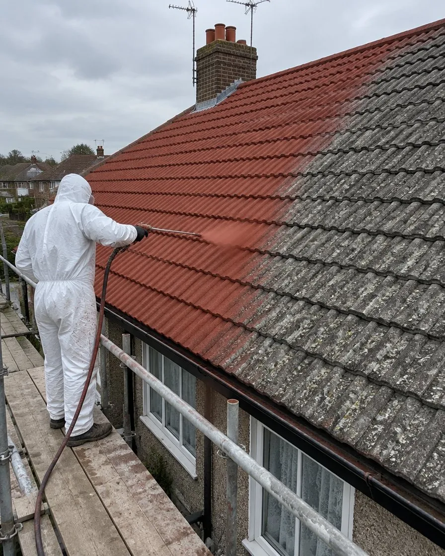 Roof painting and coating in Seaton